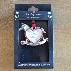 NWT Harvey Lewis Picture Frame Christmas Ornament